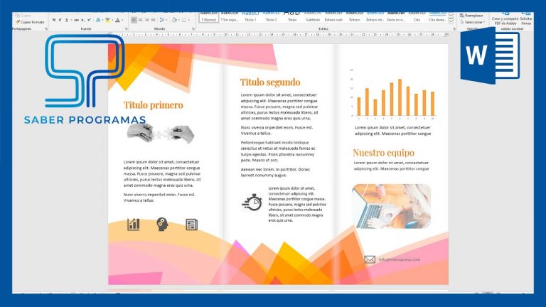 Hacer Triptico En Word Actualizado Octubre 2023