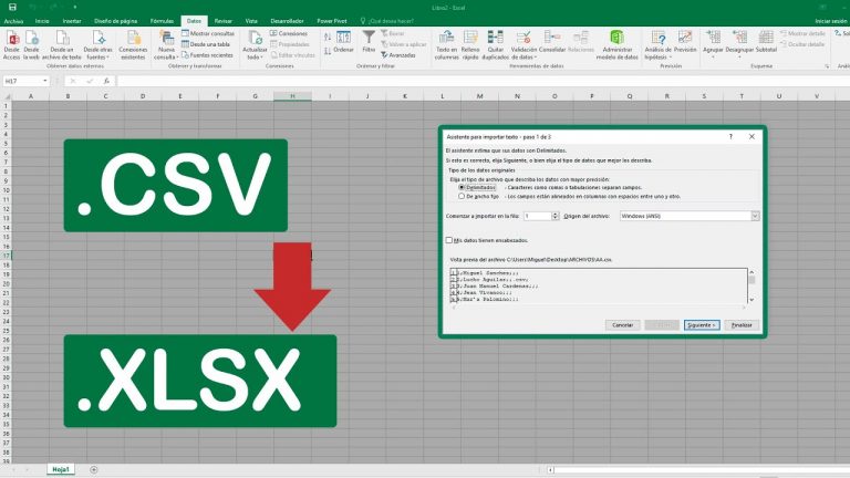 Importar Csv A Excel Actualizado Octubre 2023 8005