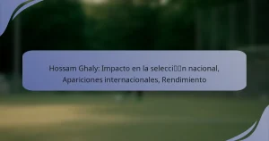 Hossam Ghaly: Impacto en la selección nacional, Apariciones internacionales, Rendimiento