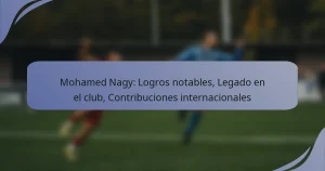Mohamed Nagy: Logros notables, Legado en el club, Contribuciones internacionales